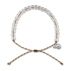 4Ocean - one size armbånd - Everglades - Beige & brun
