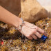 4Ocean - one size armbånd - Everglades - Beige & brun 4Ocean - one size armbånd - Everglades - Beige & brun