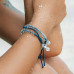 4Ocean - one size armbånd - mørkeblå