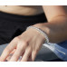 4Ocean - one size armbånd - Polar Bear - hvid