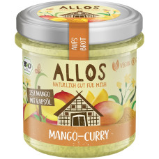 Allos - Økologisk Smørepålæg med Mango- Karry