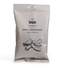 Biogan - Grove kokoschips ristet i rålakrids 