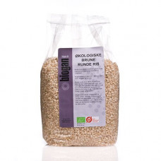 Biogan - Økologisk runde brune ris  