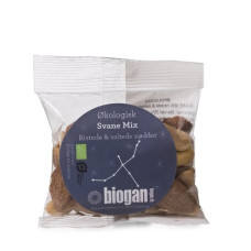 Biogan - Økologisk Svane Mix - Ristede og saltet nødder