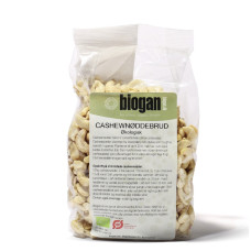 Biogan - Økologsiske cashewnødder i brud 500g