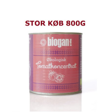 Biogan - Økologiske tomatkoncentrat 800g Biogan - Økologiske tomatkoncentrat 800g
