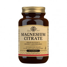 Solgar - Magnesium Citrate 200 mg, 60 stk.