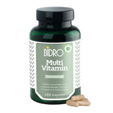 Bidro - Multi Vitamin 180 kapsler