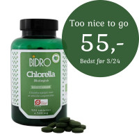 bidro - Økologiske Chlorella 320 kapsler