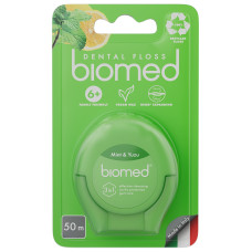 biomed - Tandtråd mint & citrussmag