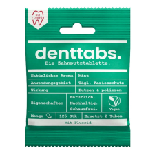 DENTtabs - Tandpasta Tabletter med Fluor