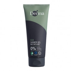 Derma - Man shower gel krop hår ansigt