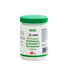 KURM - Økologisk Echinacea & vitamin C fra acerola 