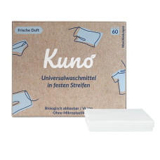 KUNO - 60 stk. universalvask i ark med duft