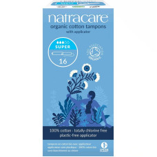natracare - Økologisk super tampon med hylster natracare - Økologisk super tampon med hylster