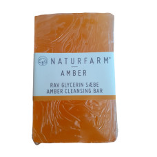 Naturfarm® - AMBER Cleansing glycerin sæbe med rav