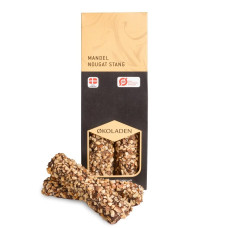 Økoladen - Økologisk Mandel nougat stænger Økoladen - Økologisk Mandel nougat stænger