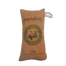 Pandoo - Bambus 1 x 75 G Aktivkul Luftrenser Pude