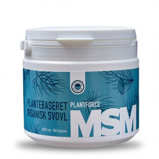 Plantforce  - MSM plantebaseret organisk svovl kapsler