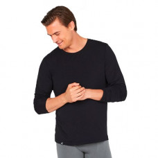 Boody - T-shirt Herre Langærmet i Sort. Str. L