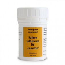 Camette - Cellesalt 6 Kalium sulf. D6
