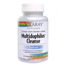 Solaray - Multidophilus Cleanse 30 Kapsler
