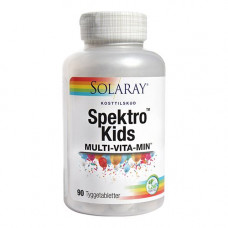 Solaray - Spektro Kids Tyggetablet med Bærsmag 90 tabletter