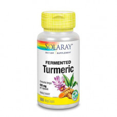 Solaray - Turmeric Fermenteret 90 Kapsler