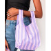 KIND BAG - Purple Stribs Indkøbspose i Mini