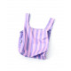 KIND BAG - Purple Stribs Indkøbspose i Mini