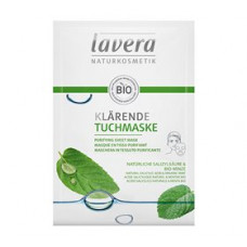 Lavera - Sheet Mask Purifying med mint
