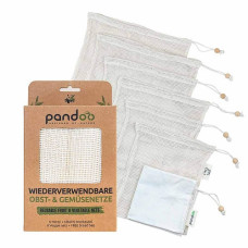 Pandoo - Frugt-Grønt Net & Brødpose i Økologisk Bomuld