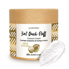 puremetics - 3-in-1 Dusch-Fluff - Coconut Cream