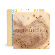 puremetics - Peeling Sæbebar med Havremælk