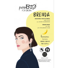 PuroBIO - BRENDA ansigtsmaske til normal & tør hud med banan