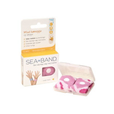 Sea-band - Armbånd mod køresyge og søsyge til børn i lyserød