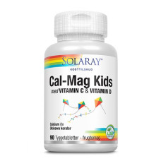 Solaray - Calcium Kids med  Frugtsmag 90 Tyggetabletter