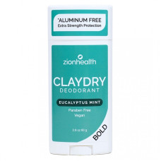 zionhealth - Bio Claydry deodorant - Mint Eucalyptus 80g