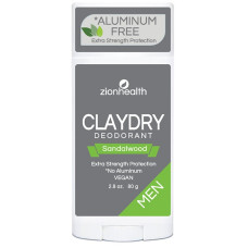 Zionhealth - Bio Claydry deodorant - Sandalwood 80g