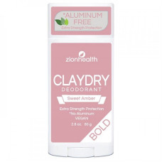 zionhealth - Bio Claydry deodorant - Sweet Amber 80g