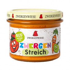 Zwergenwiese - Økologisk Streich Smørepålæg til børn med tomat
